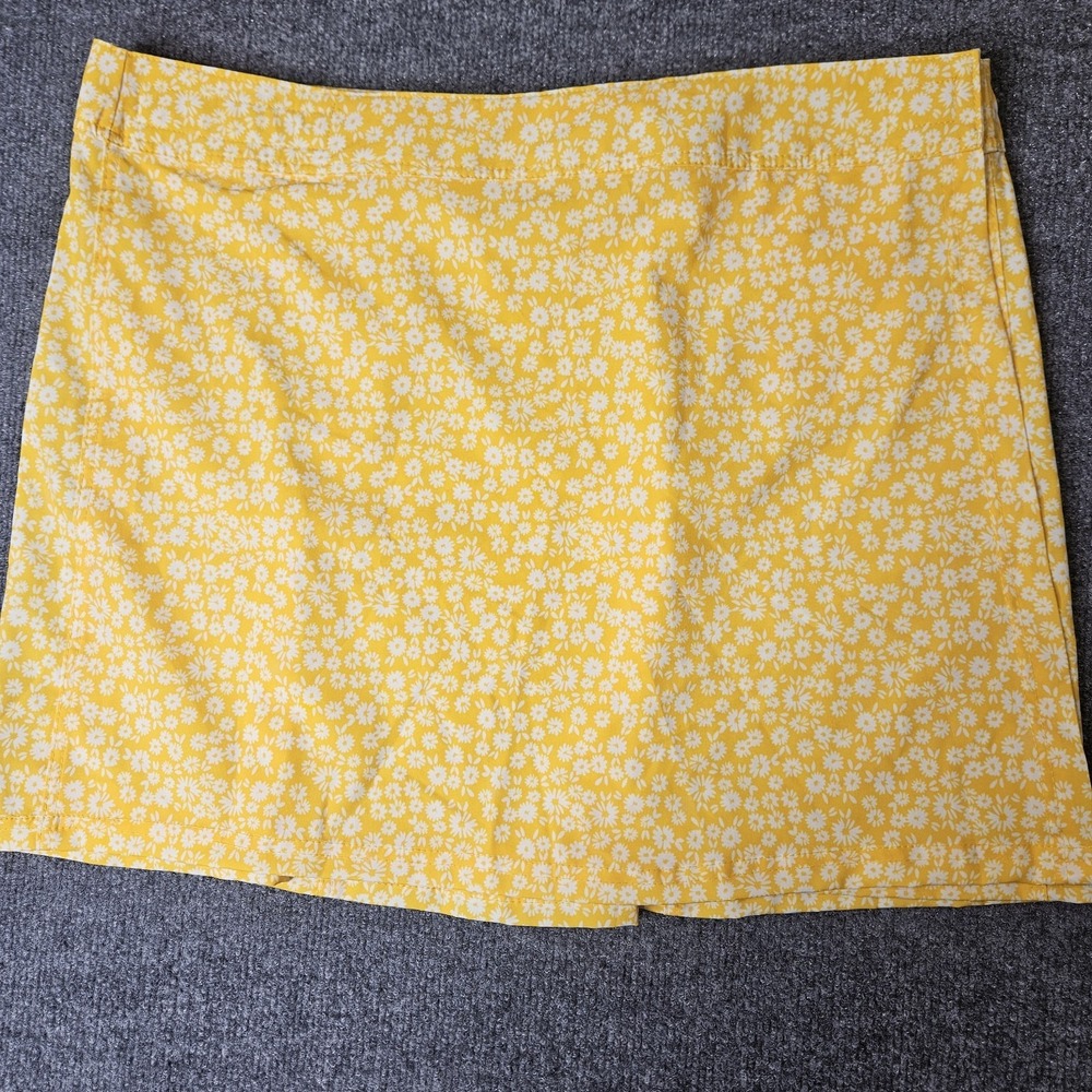 Ripskirt Hawaii Wrap Skirt Ditsy Daisy Size XL Yellow‎ Length 1 Quick Dry